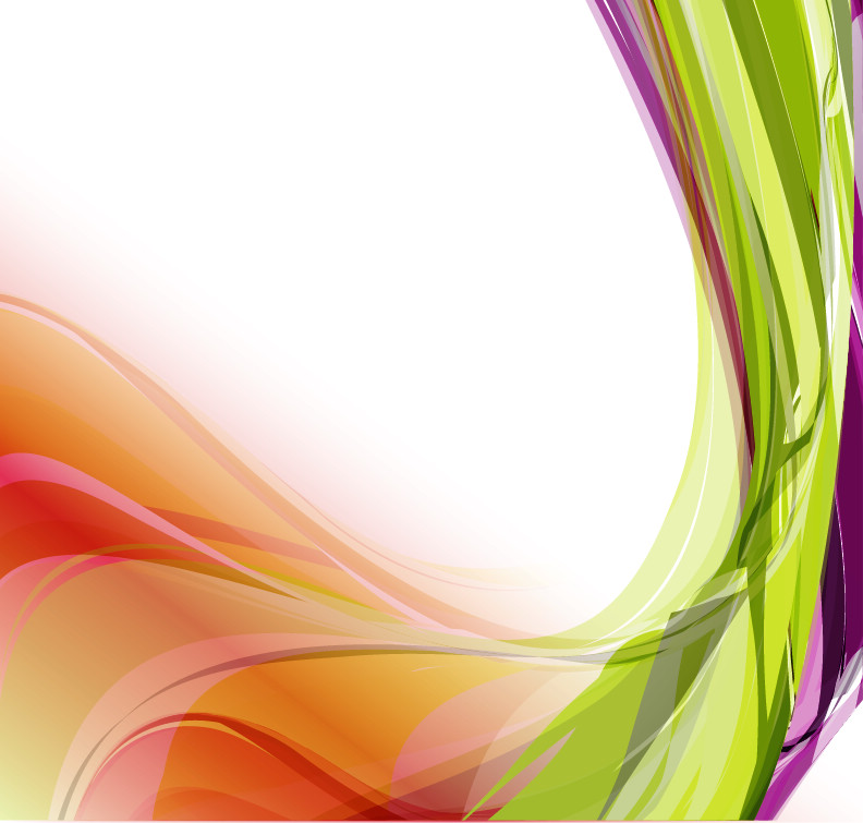 free vector Abstract Colorful Wavy Vector Background